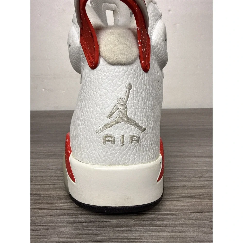 Jordan Air Jordan 6 Retro Red Oreo High Top White Red CT8529-162 SZ 11